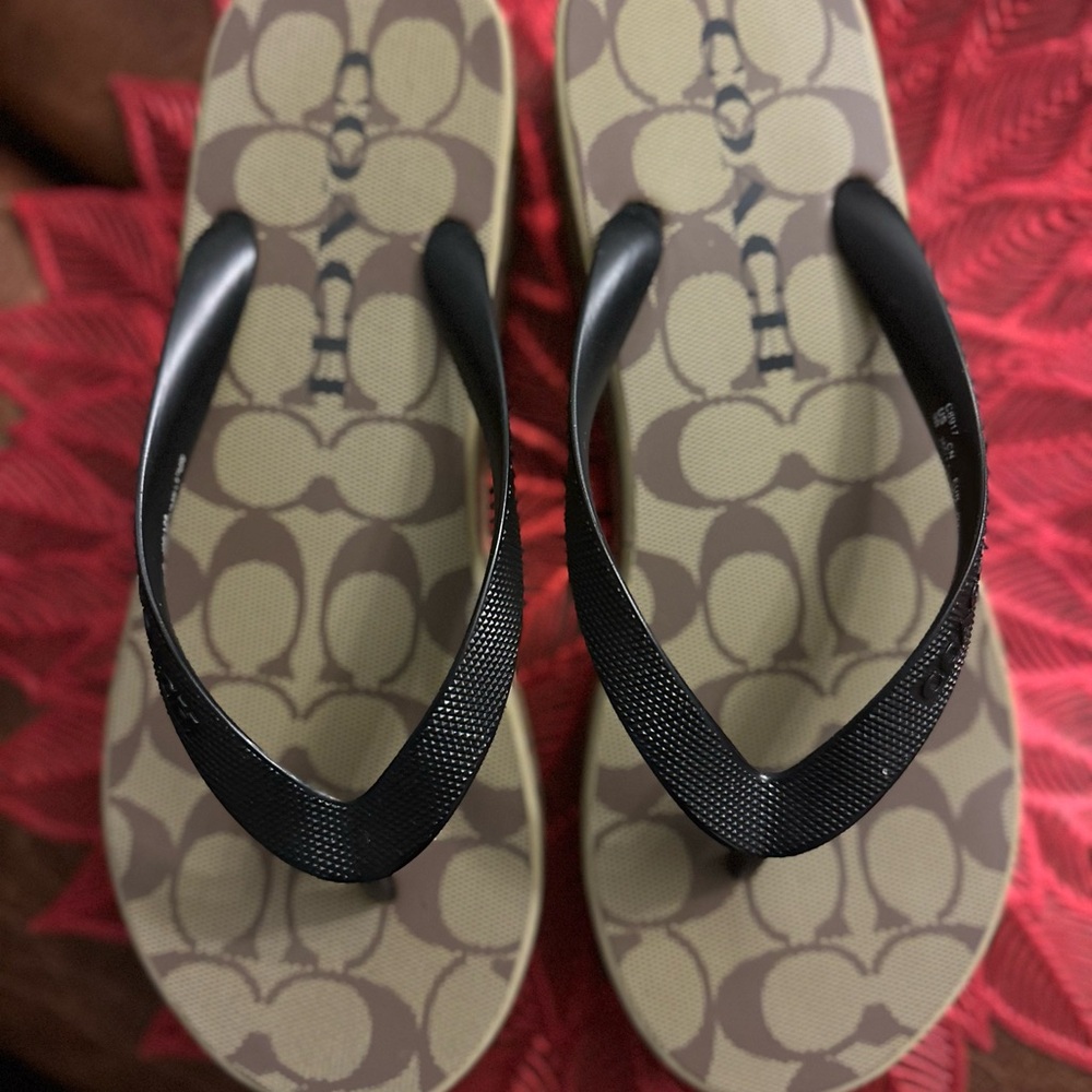 COACH WEDGE / FLIP FLOP (NOT FOR SALE)
